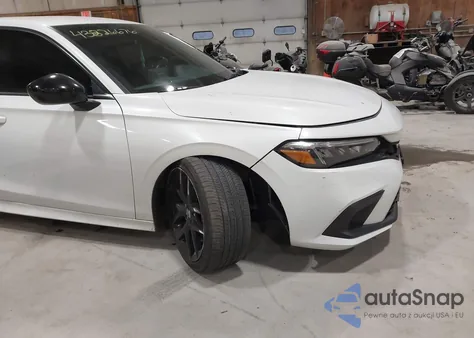 2022 Honda Civic Sport из США, поврежденный, VIN 2HGFE2F54NH609154